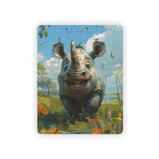 Rumbles The Rhino - 30-Piece Kids Jigsaw Puzzle