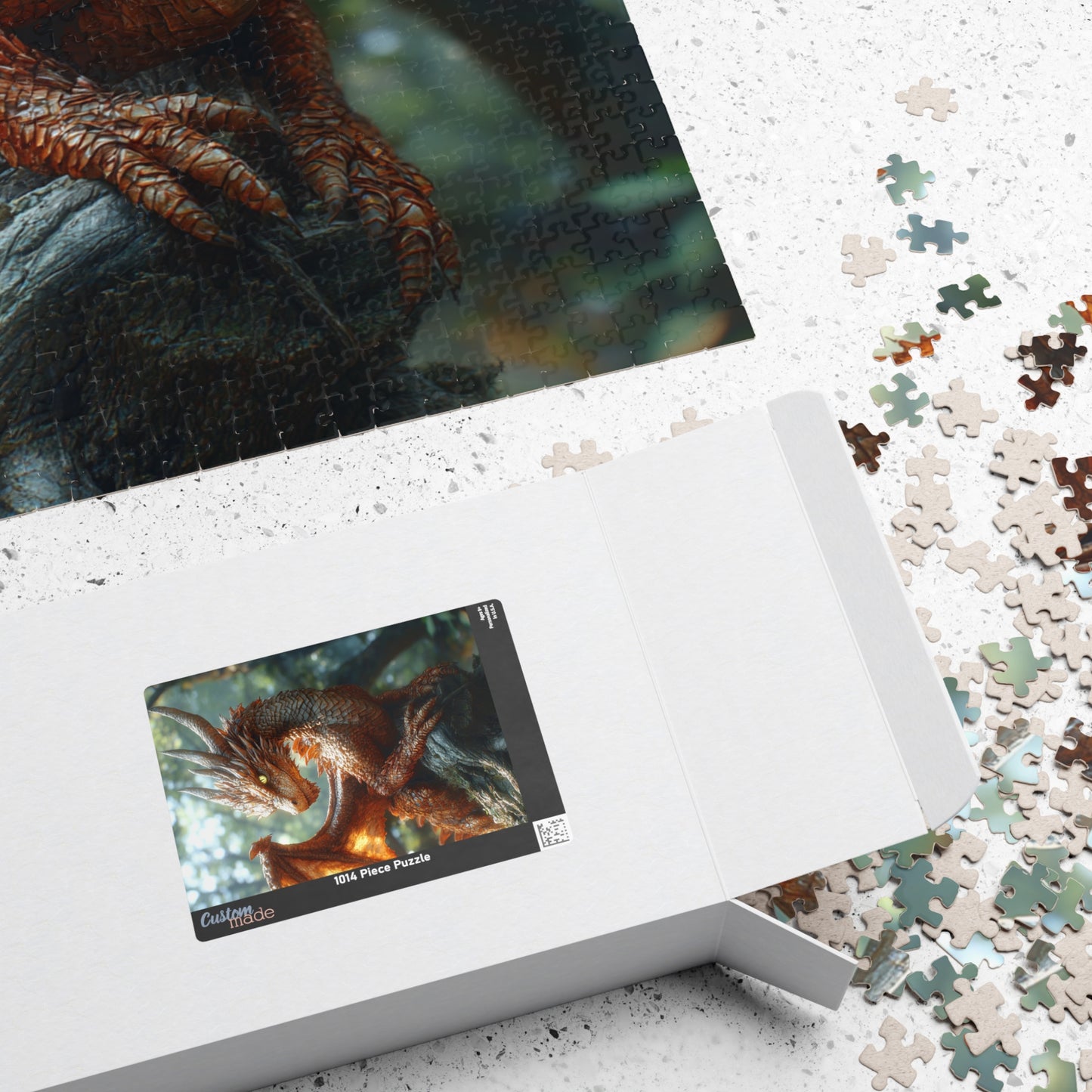 The Forest Dragon - 1014-Piece Jigsaw Puzzle