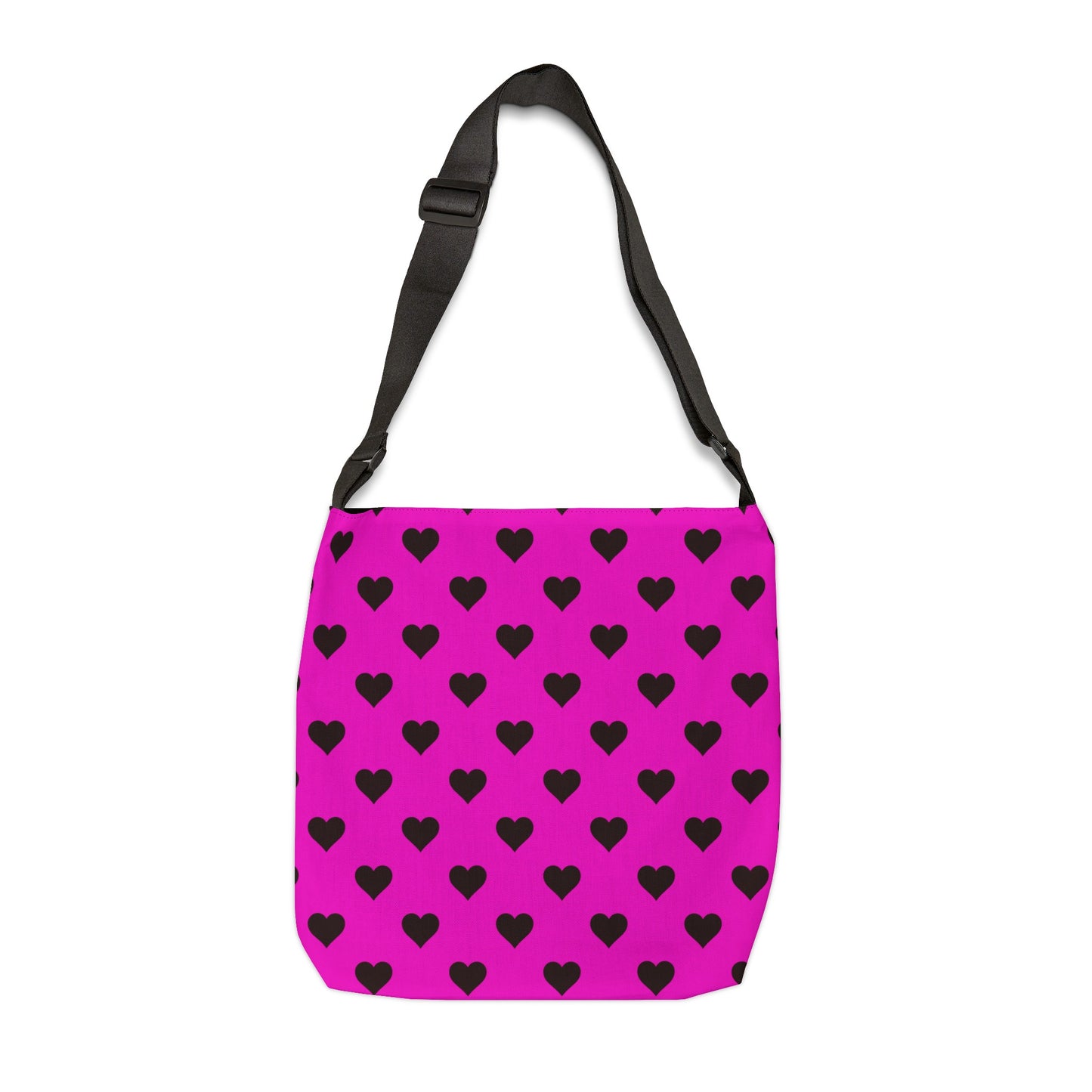 Love Hearts on Pink - Tote Bag