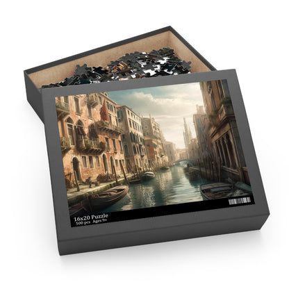 Venice Canals - 500-Piece Jigsaw Puzzle