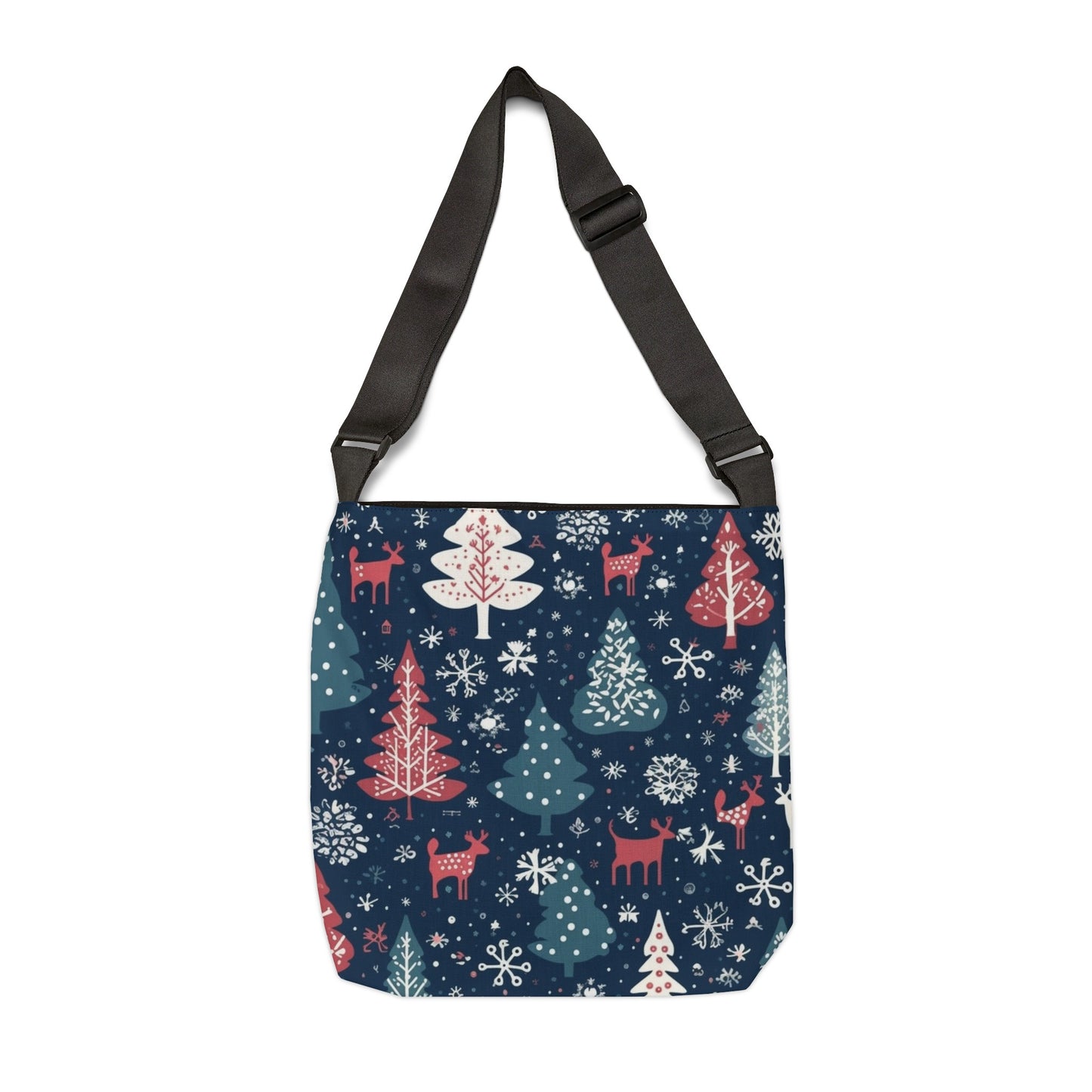 Christmas Trees & Reindeer Cheer - Tote Bag