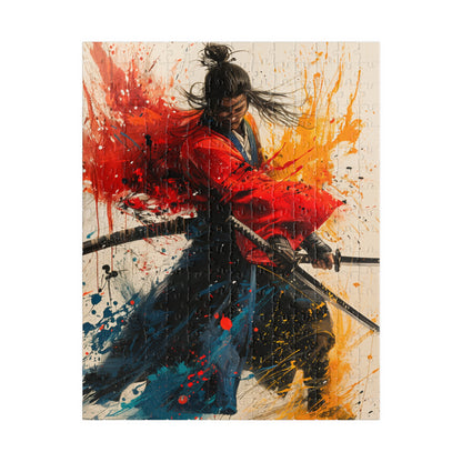 The Ronin - Premium Puzzle Available in 110, 252, or 520 Pieces for Puzzle Lovers