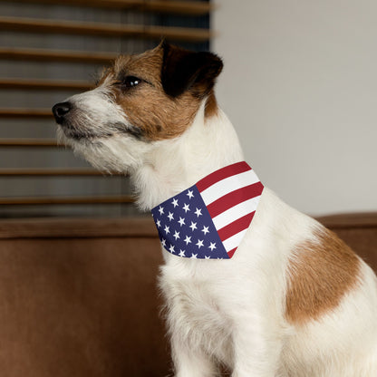 USA Flag - Pet Bandana Collar