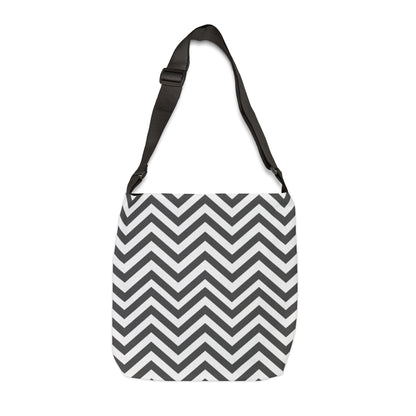 Black & White Chevron - Tote Bag