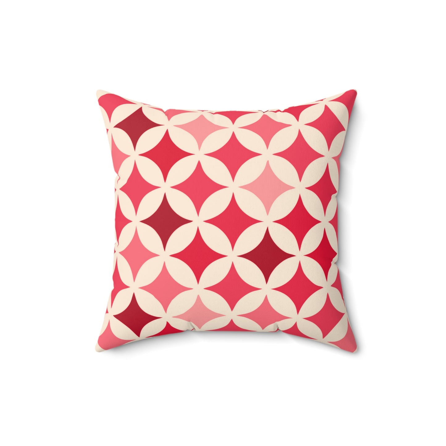 Shades of Red Seamless Stars - Pillowcase & Pillow