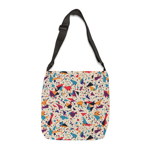 Confetti Blue Red Purple Mix - Tote Bag