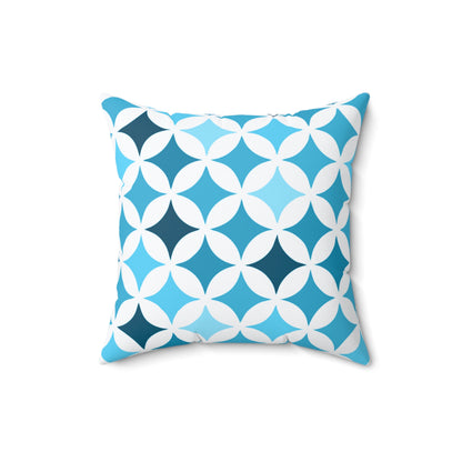 Blue and White Seamless Stars - Pillowcase & Pillow