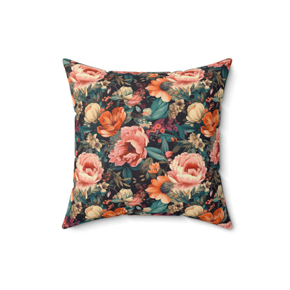 Floral Print - Pillowcase & Pillow