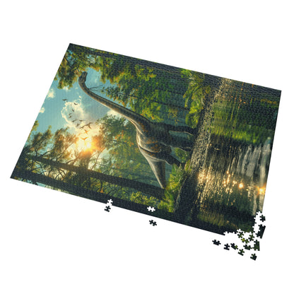 Dinosaur Brachiosaurus - 2000-Piece Jigsaw Puzzle