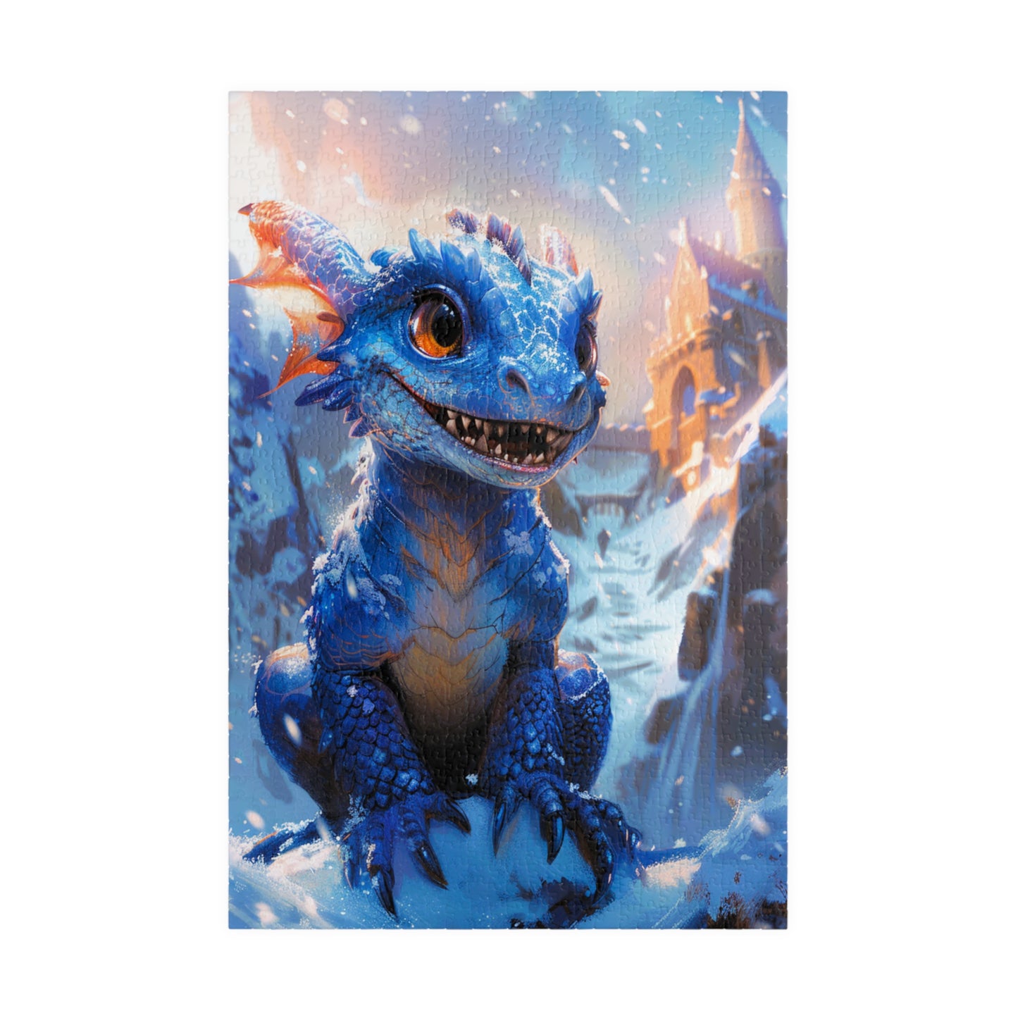 Chaos The Blue Dragon - 1014-Piece Jigsaw Puzzle