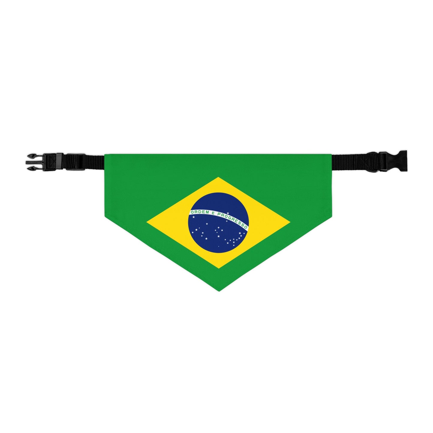 Brazil Flag - Pet Bandana Collar