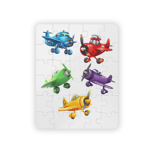 Colourful Planes - 30-Piece Kids Jigsaw Puzzle