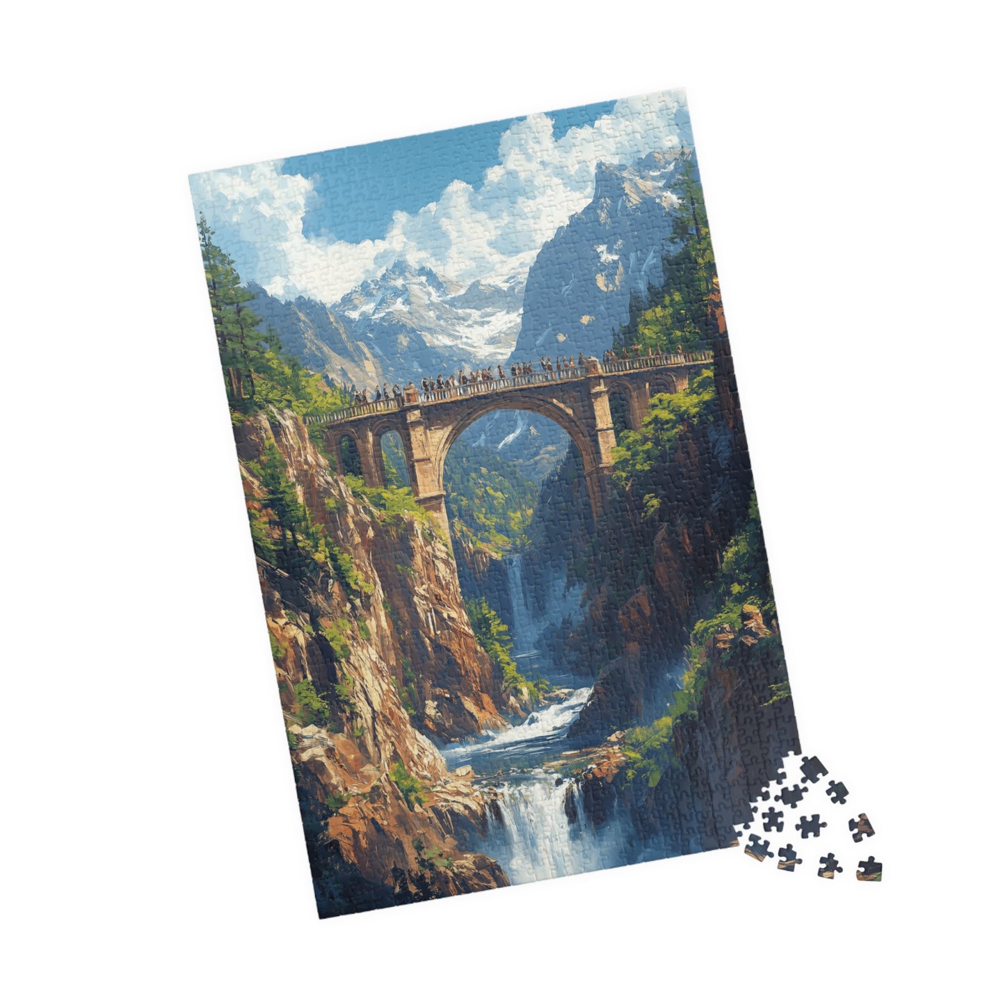 Mountain Trek - 1014-Piece Jigsaw Puzzle
