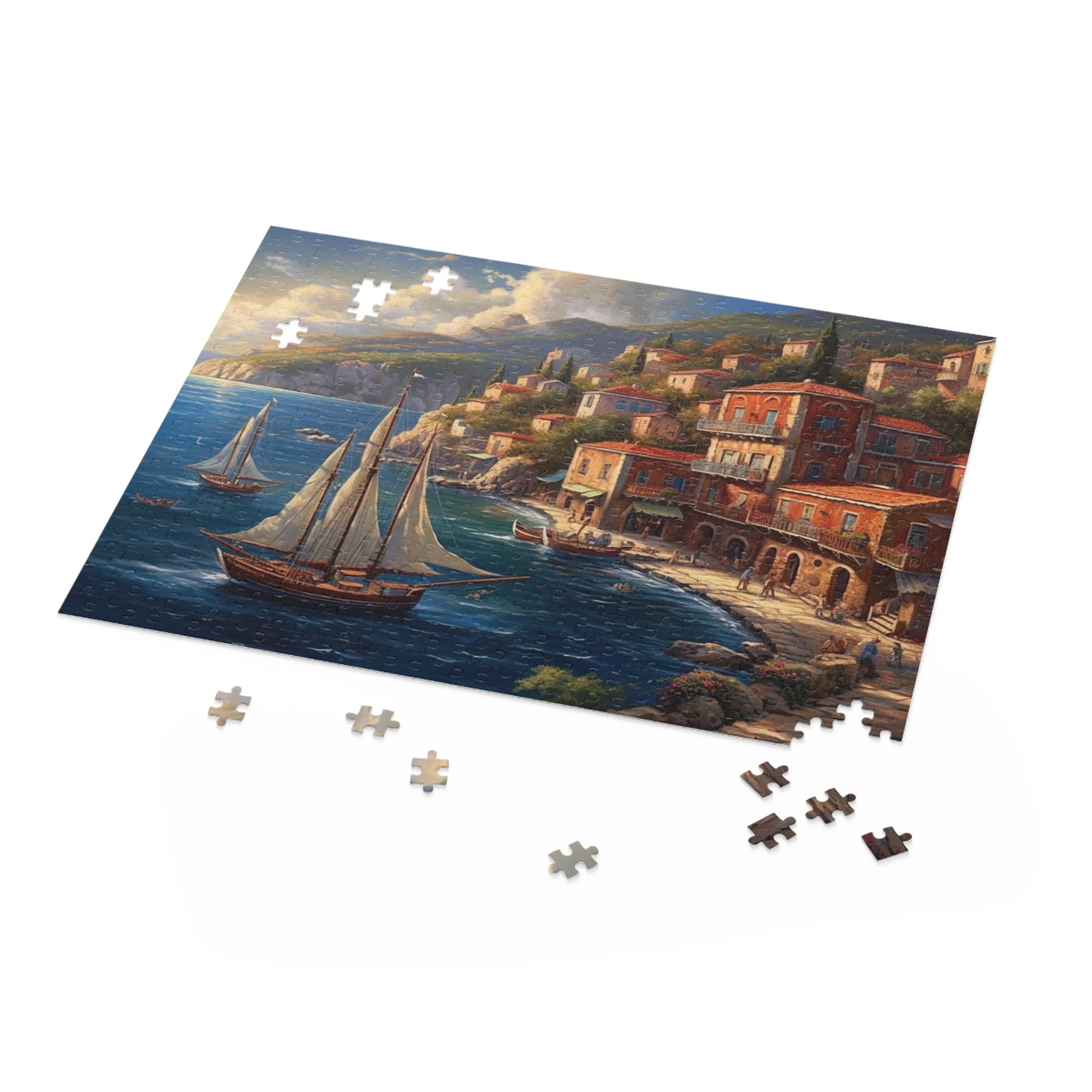 Mediterranean Backdrops - 500-Piece Jigsaw Puzzle