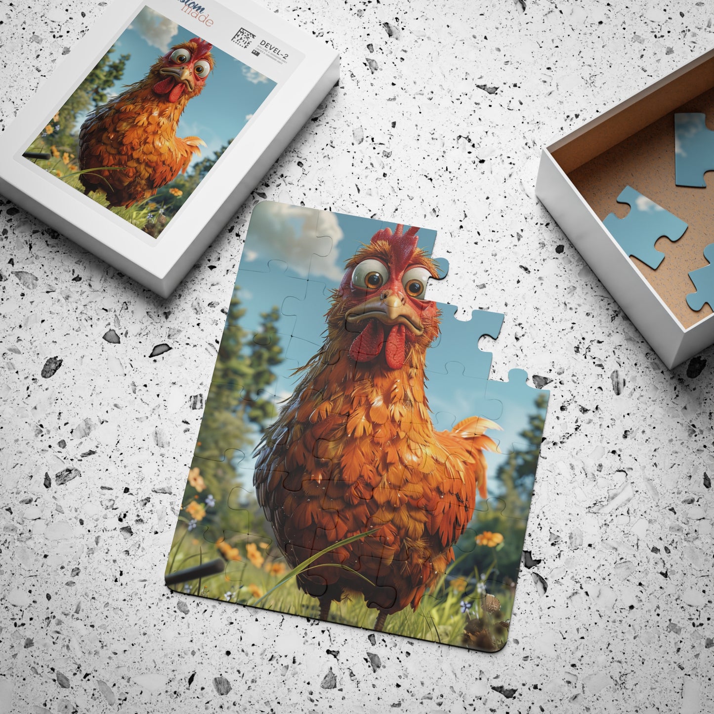 Chuck The Chicken - 30-Piece Kids Jigsaw Puzzle