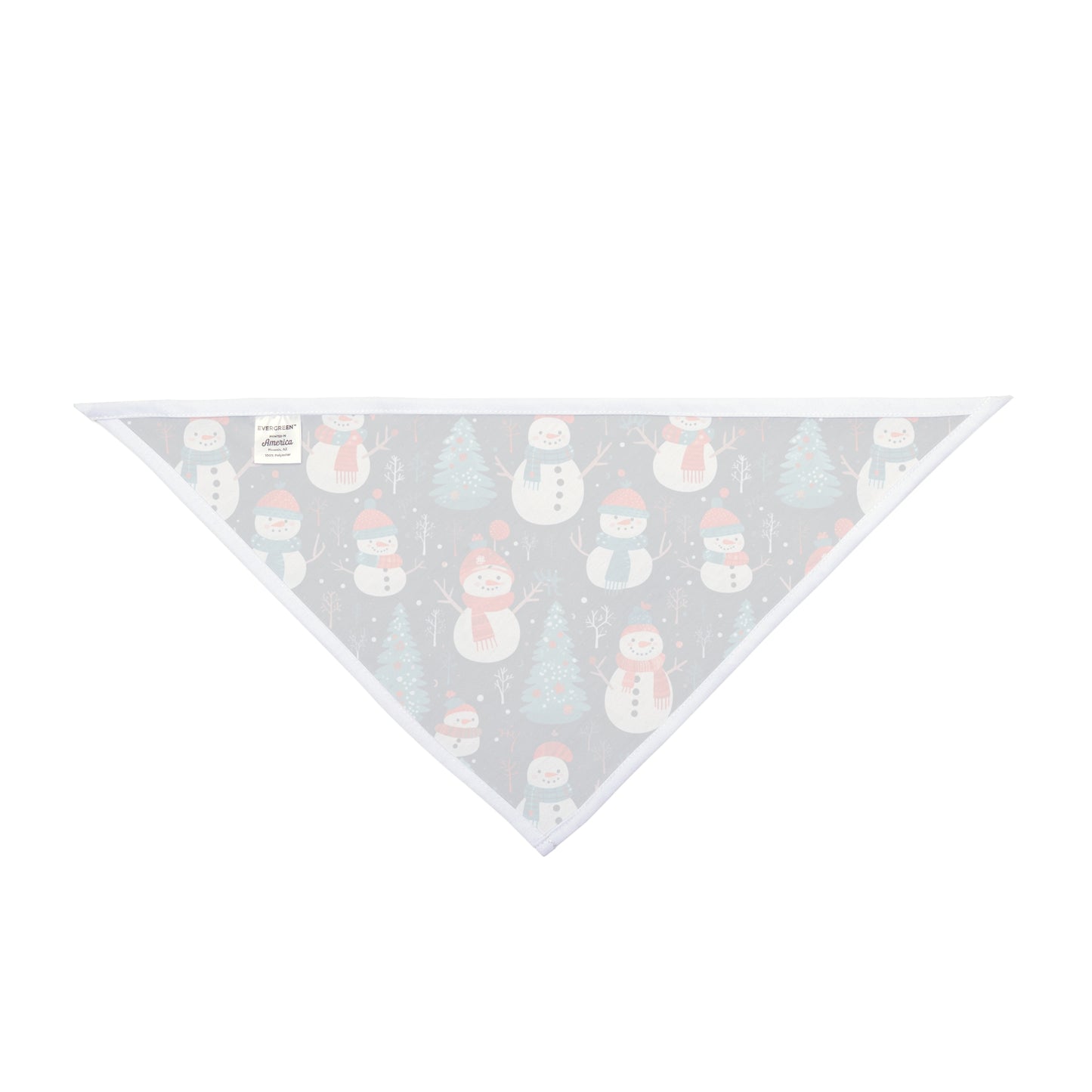 Snow Man - Tie Up Pet Bandana