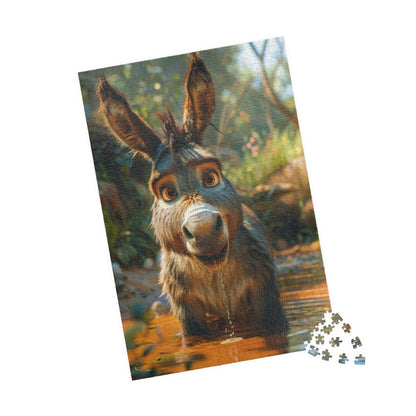 Donny The Donkey - 1014-Piece Jigsaw Puzzle