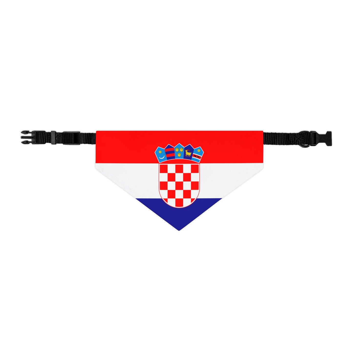 Croatia Flag - Pet Bandana Collar