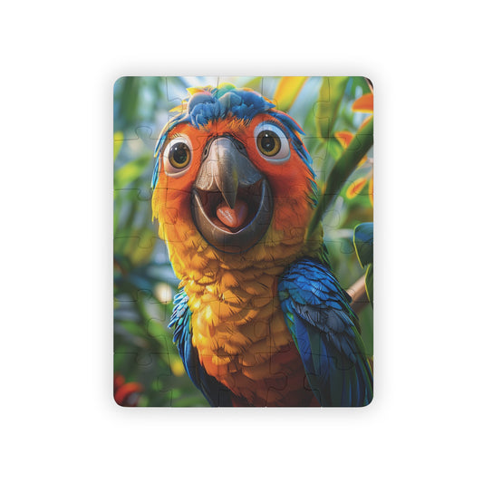 Flutter The Parrot - 30-Piece Kids Jigsaw Puzzle