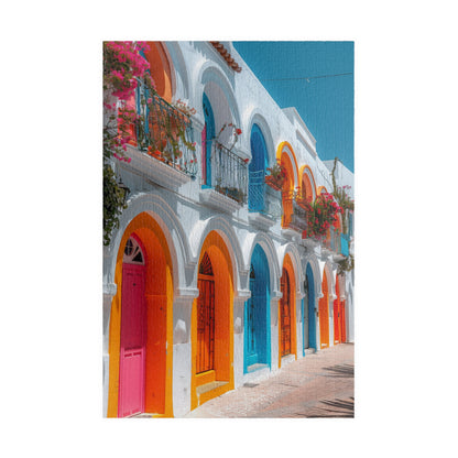 Mediterranean Homes - 1014-Piece Jigsaw Puzzle