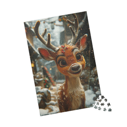 Buster The Reindeer - 1014-Piece Jigsaw Puzzle