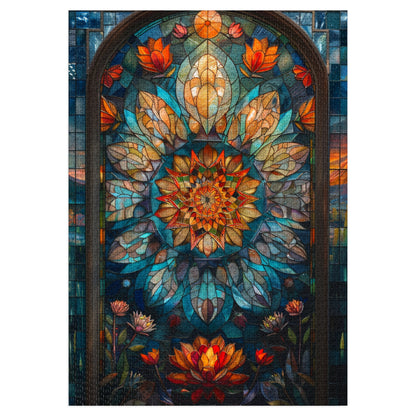 Stained Glass Window - 2000-Piece Jigsaw Puzzle