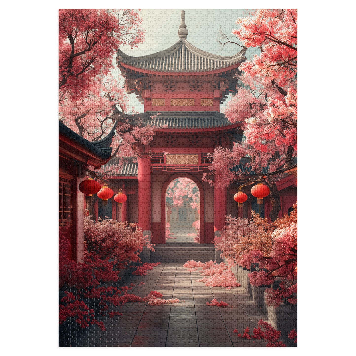 Pathway in Bloom - 2000-Piece Jigsaw Puzzle