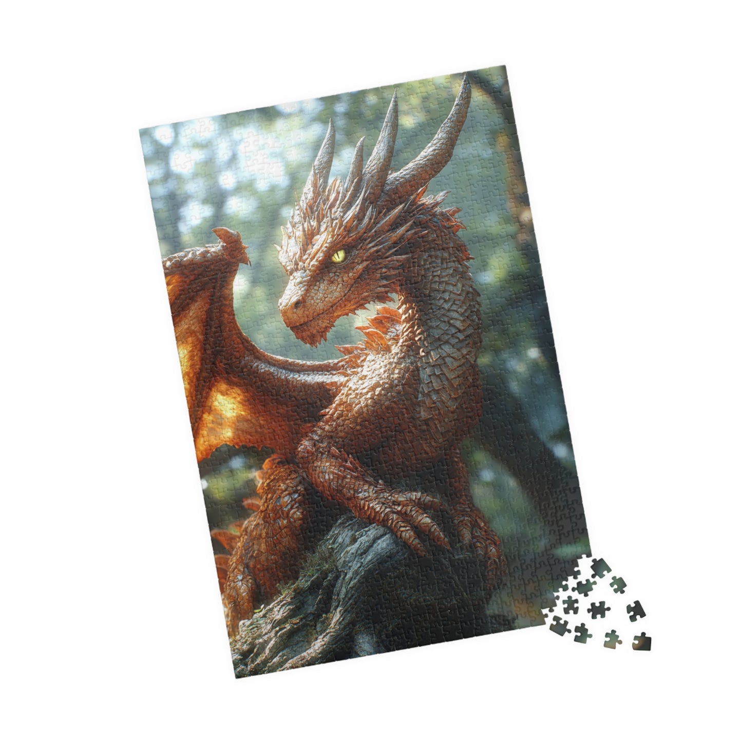 The Forest Dragon - 1014-Piece Jigsaw Puzzle