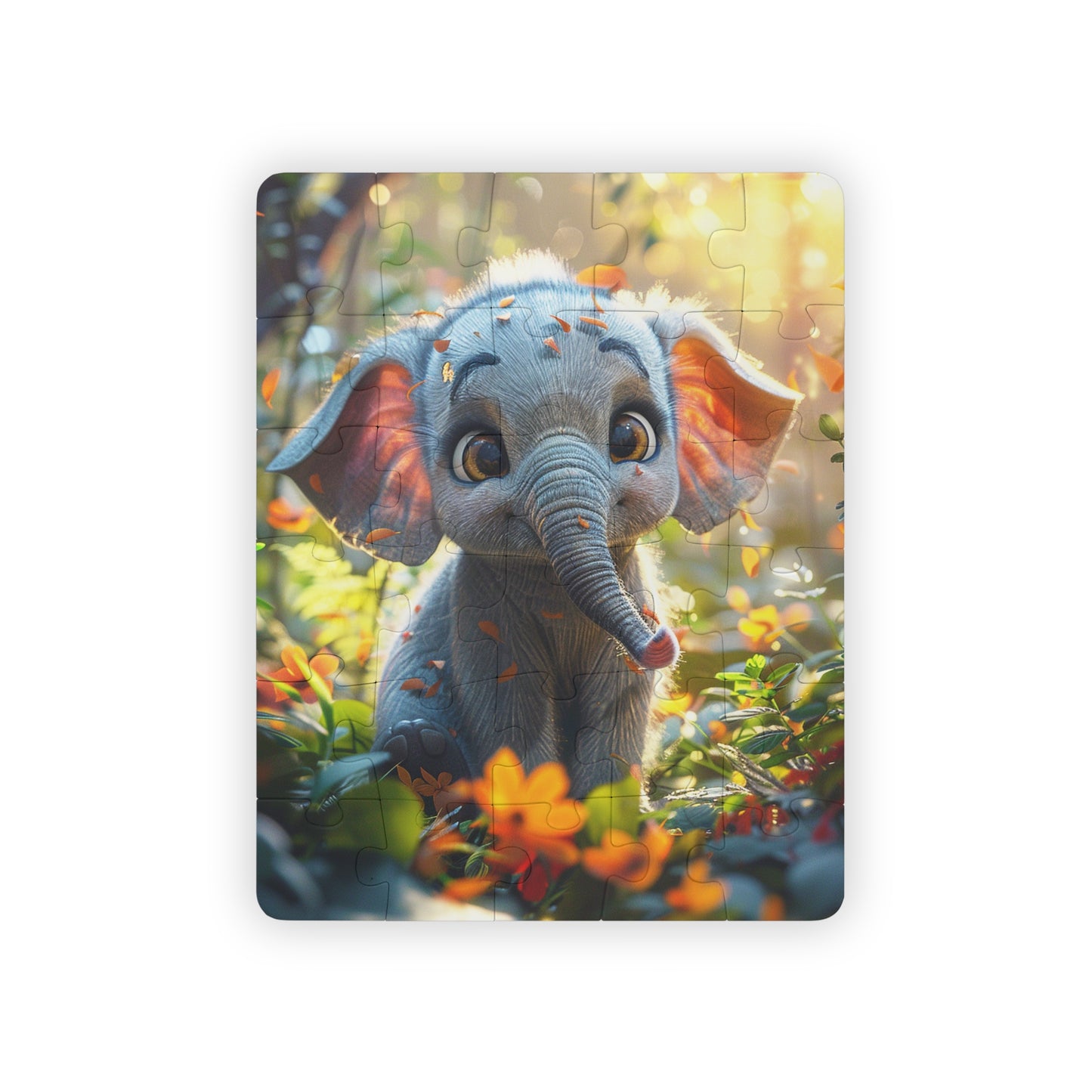 Ellie The Elephant - 30-Piece Kids Jigsaw Puzzle