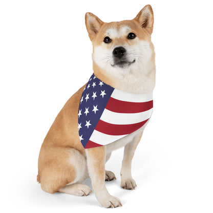 USA Flag - Pet Bandana Collar