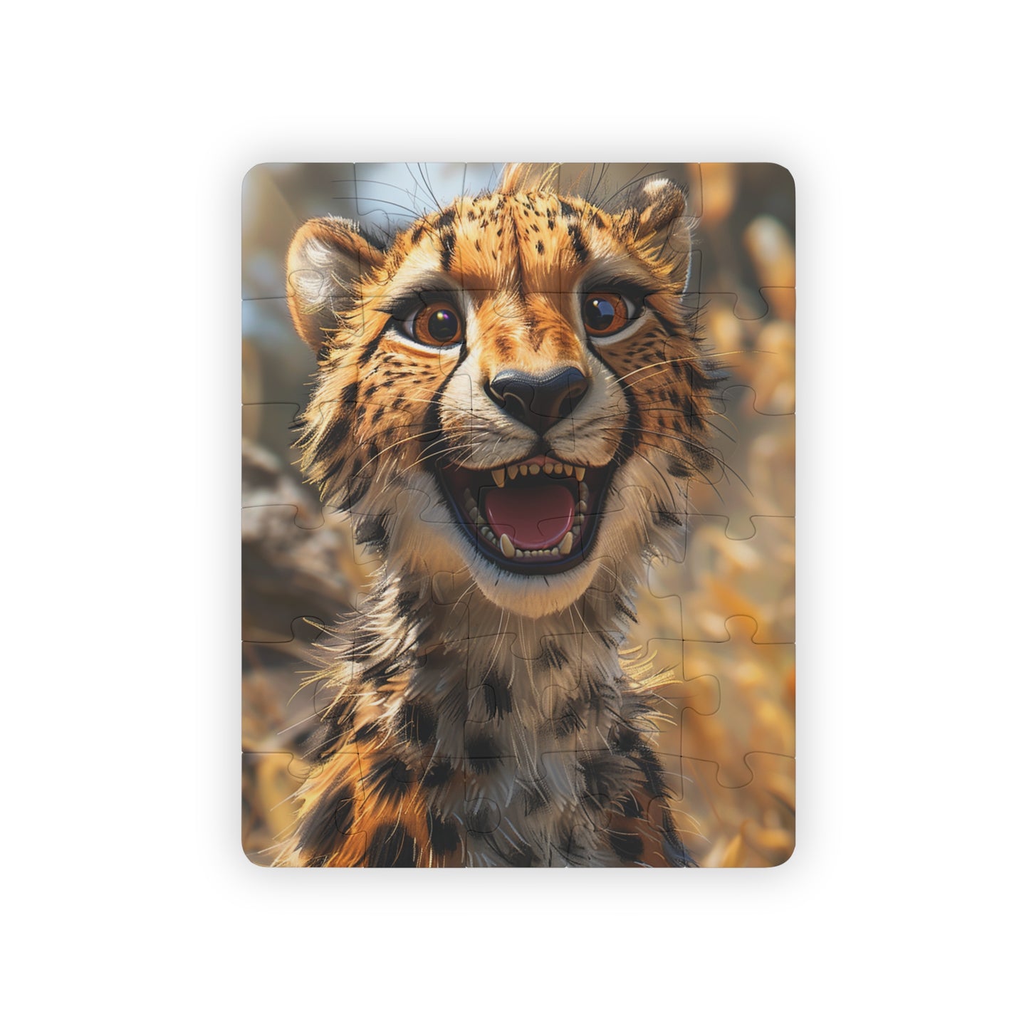 Cheers The Cheetah - 30-Piece Kids Jigsaw Puzzle