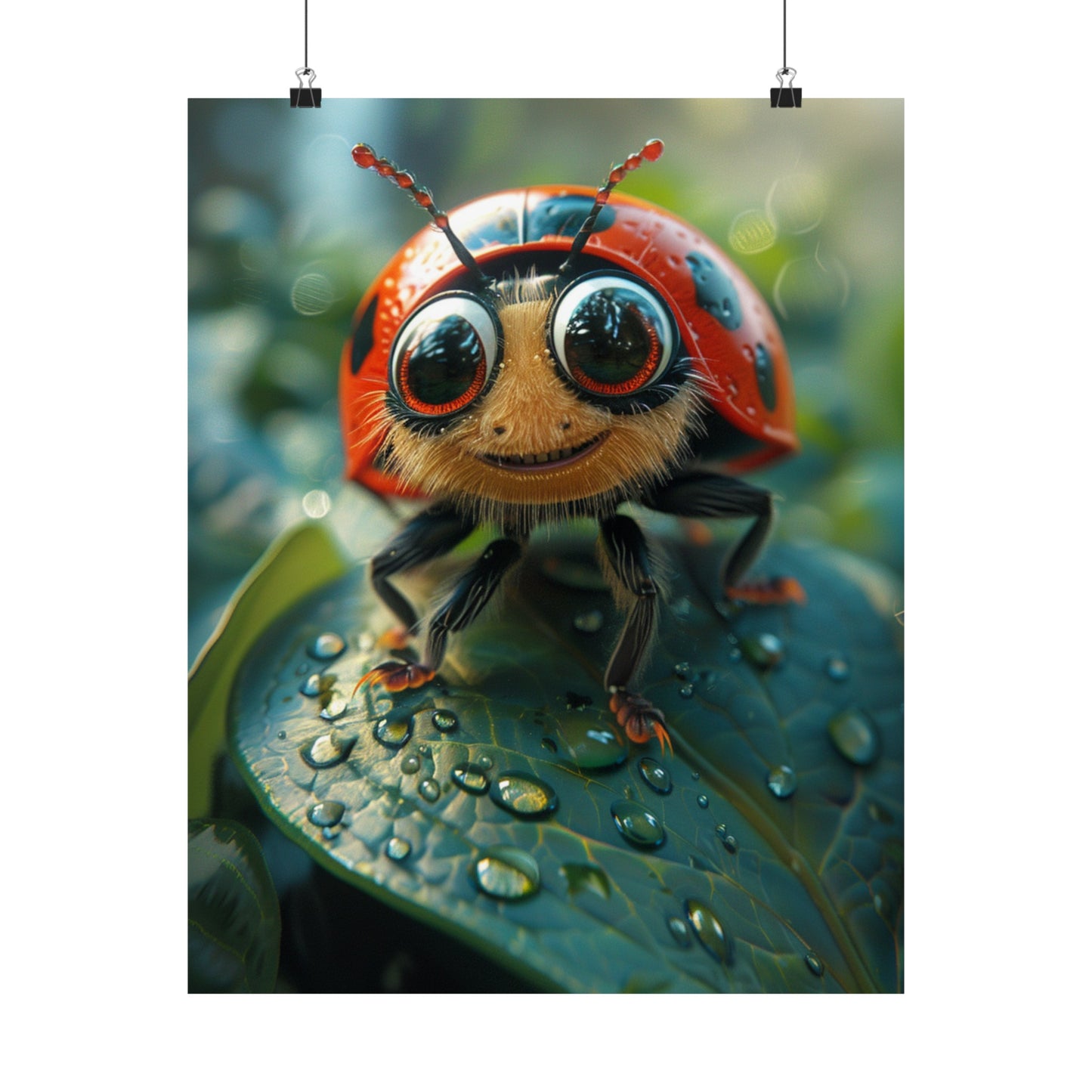 Loz The Lady Bug - Physical Print Stunning Premium Poster