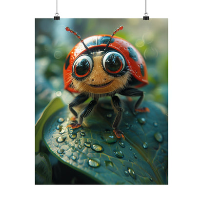 Loz The Lady Bug - Physical Print Stunning Premium Poster