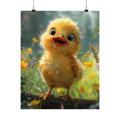 Cherry The Chicken  - Physical Print Stunning Premium Poster