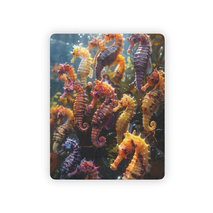 Seahorse Family - 30-Piece Kids Jigsaw Puzzle