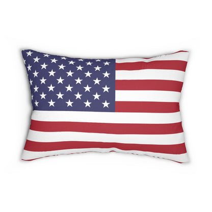 USA Flag - Rectangular Pillowcase & Pillow