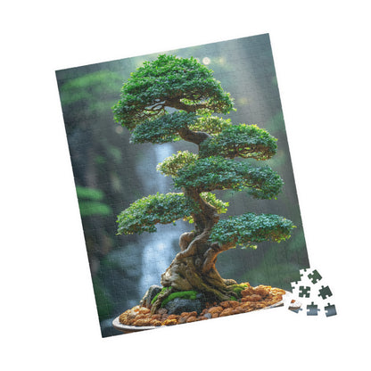 Bonsai Tree - Premium Puzzle Available in 110, 252, or 520 Pieces for Puzzle Lovers