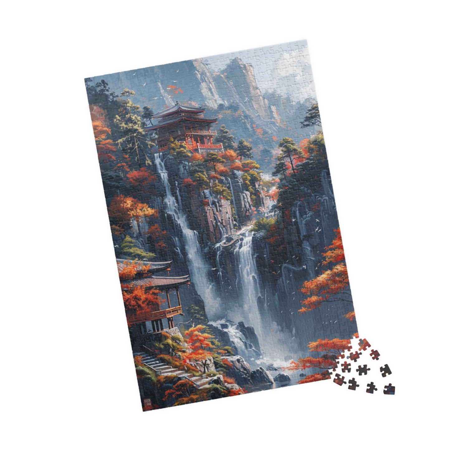 Japanese Landscape - 1014-Piece Jigsaw Puzzle