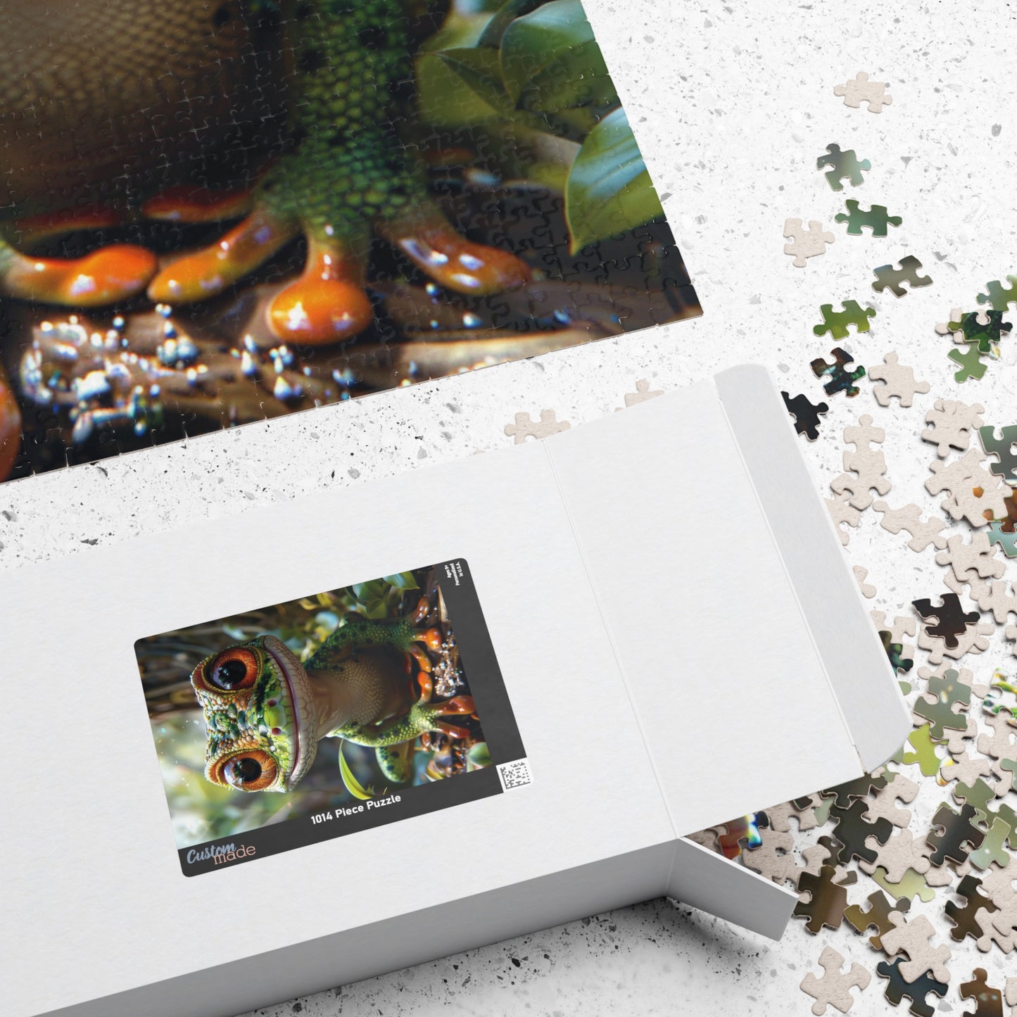 Garry The Gecko - 1014-Piece Jigsaw Puzzle