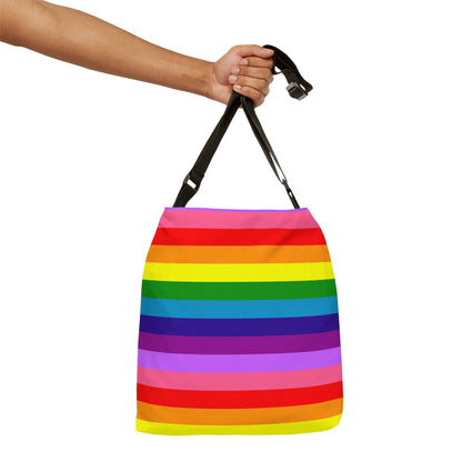 Pride Flag Print Rainbow Flag Print - Tote Bag