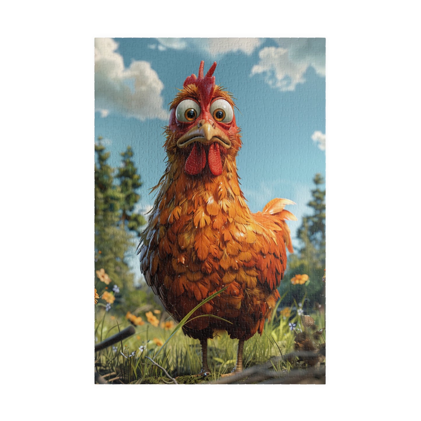 Chuck The Chicken - 1014-Piece Jigsaw Puzzle