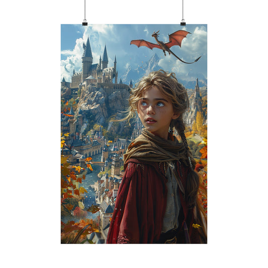 Hazel The Wizard - Physical Print Stunning Premium Poster