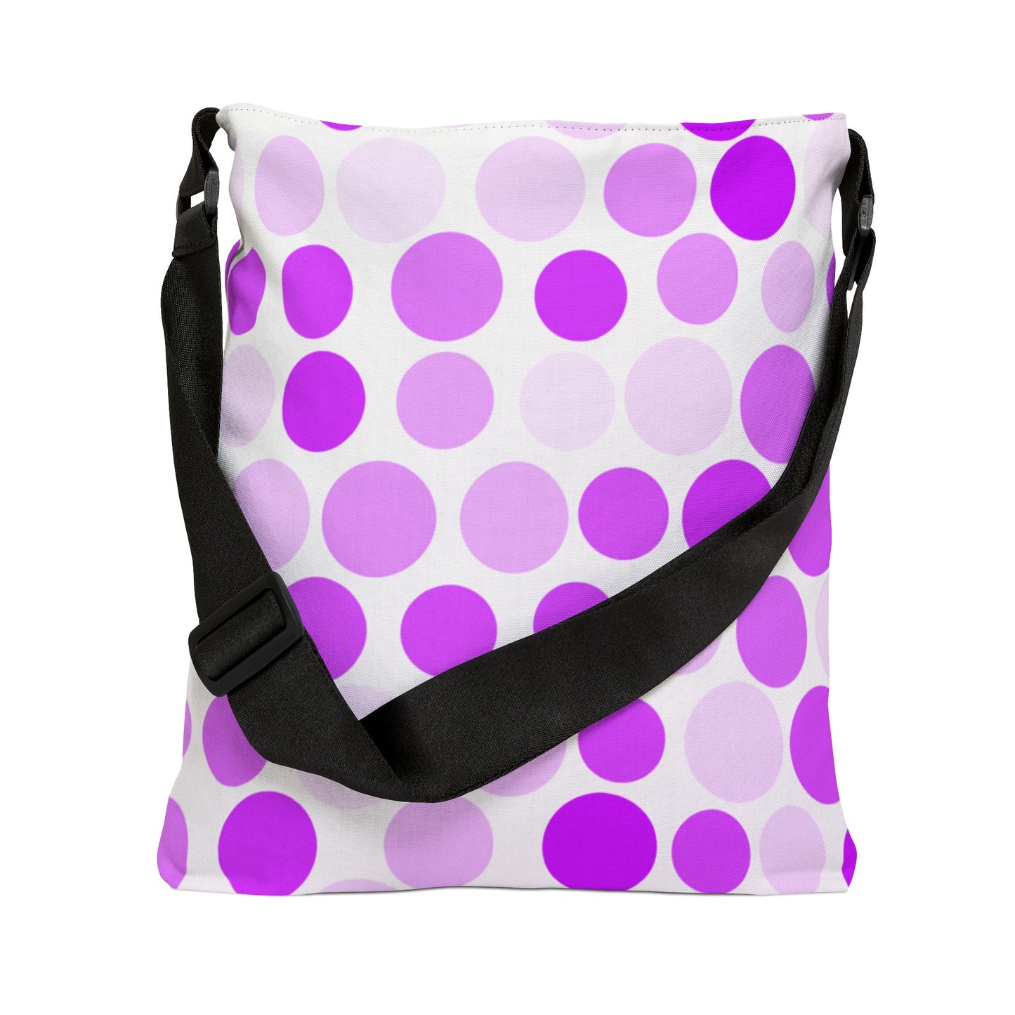 Shades of Purple Polka Dots - Tote Bag