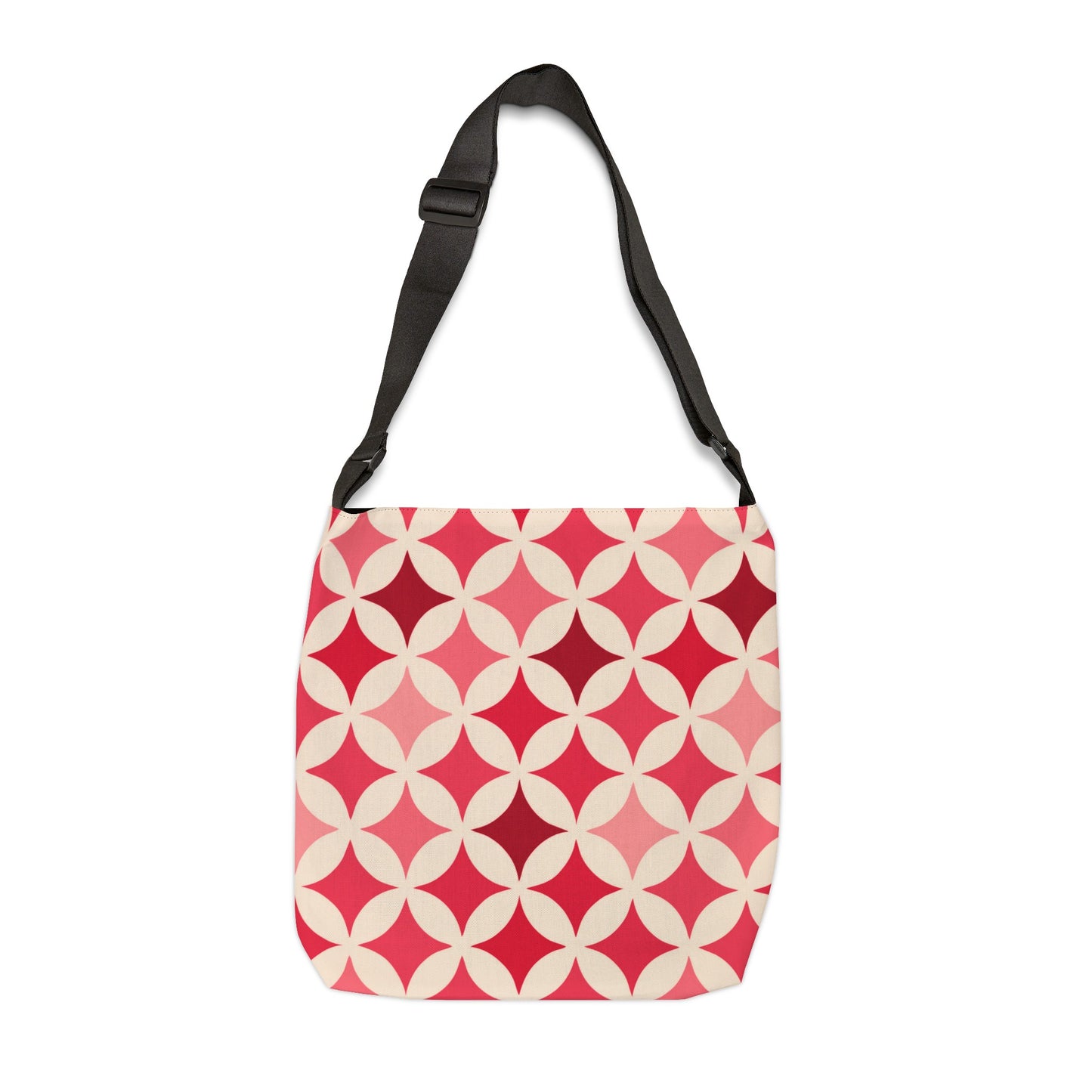 Shades of Red Seamless Stars - Tote Bag