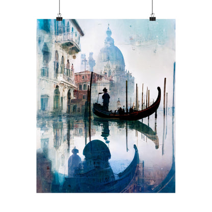 Ghosts of Venice Past - Physical Print Stunning Premium Poster