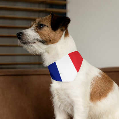 French Flag - Pet Bandana Collar