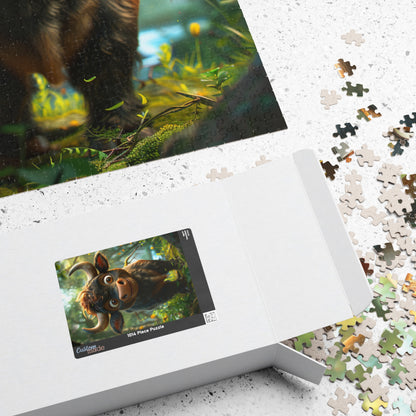 Rocket The Bull - 1014-Piece Jigsaw Puzzle