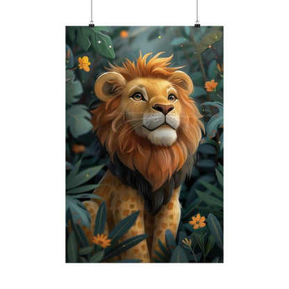 Leon The Lion - Physical Print Stunning Premium Poster