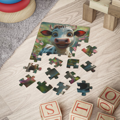 Chloe The Cow - 30-Piece Kids Jigsaw Puzzle