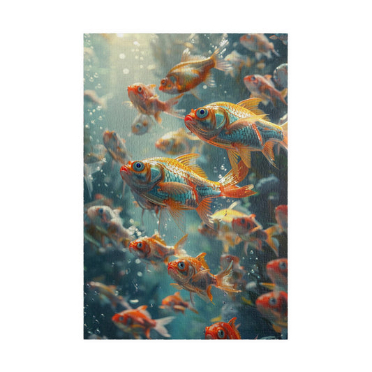 School of Fish - 1014-Piece Jigsaw Puzzle